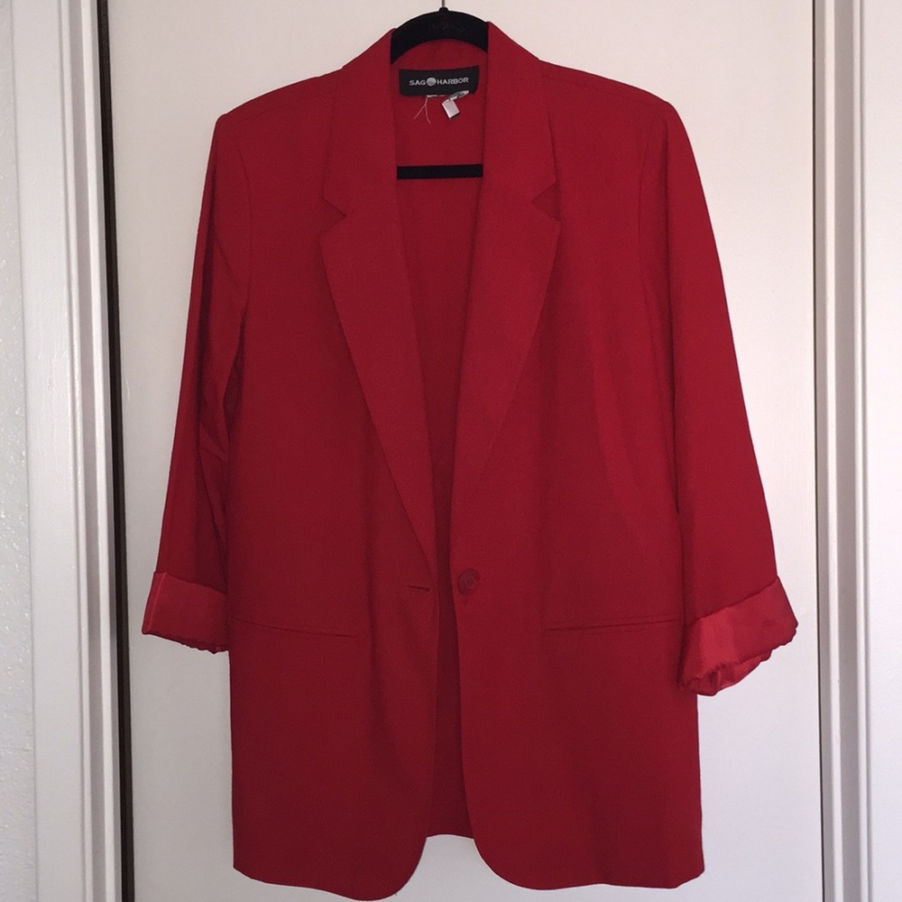 Sag Harbor Red Blazer